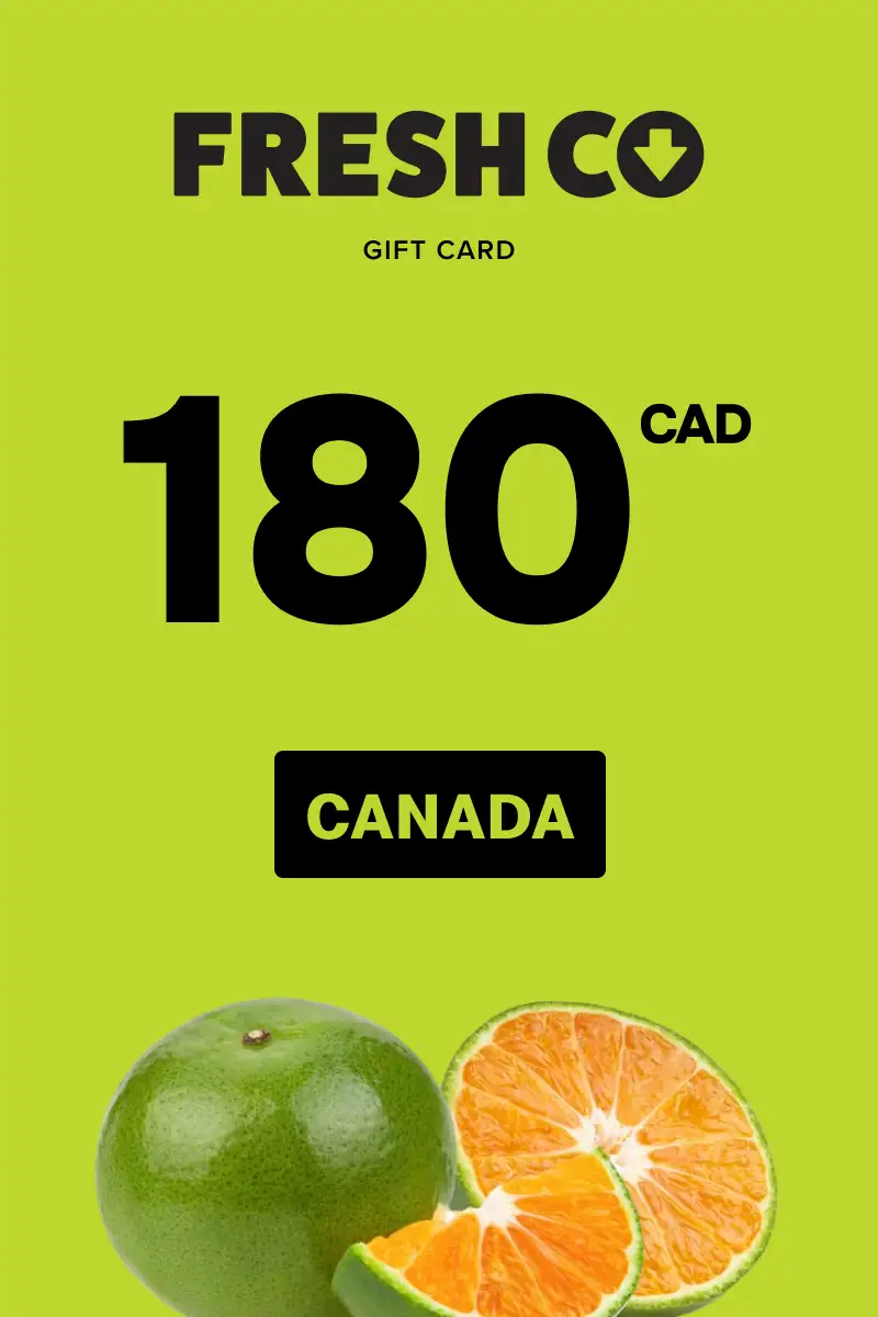 FreshCo 180 CAD Gift Card (Canada) - Digital Key
