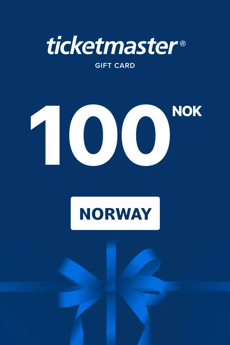 Ticketmaster 100 NOK Gift Card (Norway) - Digital Key