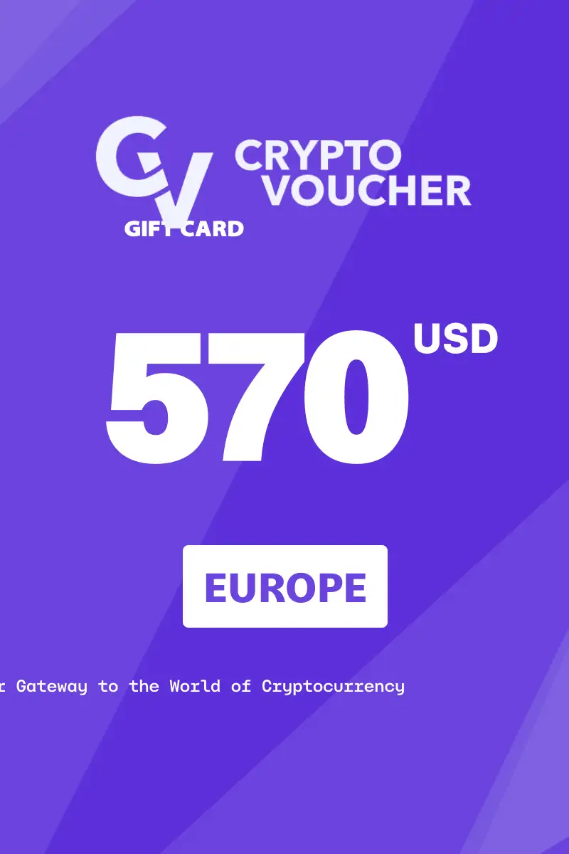 Crypto Voucher (SOLANA) 570 USD Gift Card (Europe) - Digital Key