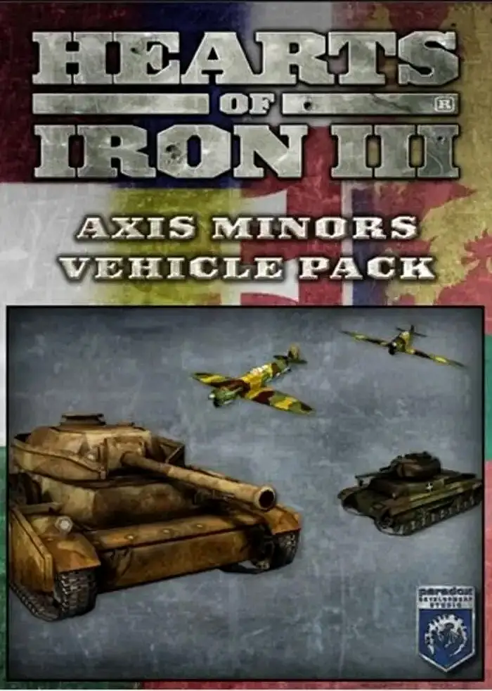 Hearts of Iron III - Axis Minors Vehicle Pack DLC (Global) (PC) - Steam - Digital Key