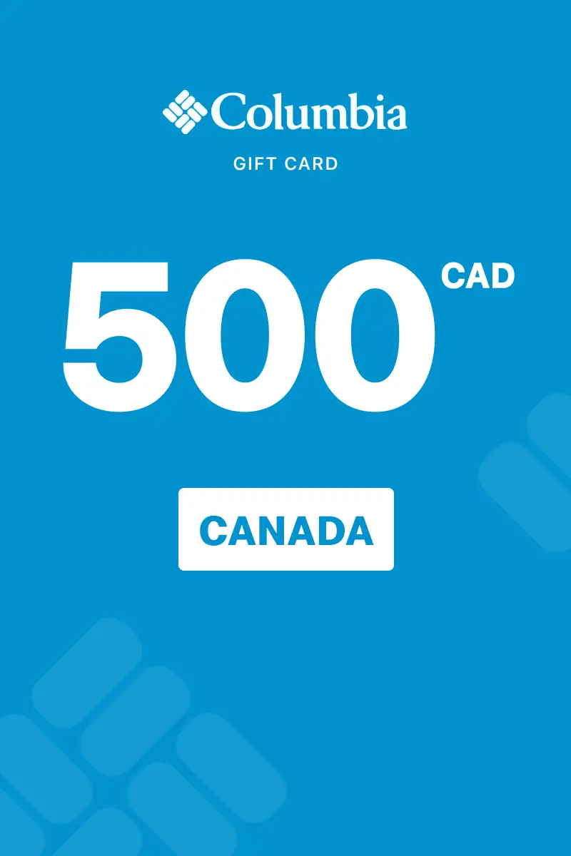 Columbia Sportswear 500 CAD Gift Card (Canada) - Digital Key