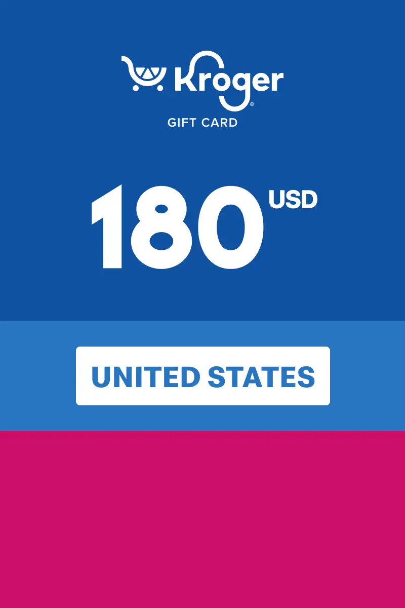 Kroger 180 USD Gift Card (United States) - Digital Key