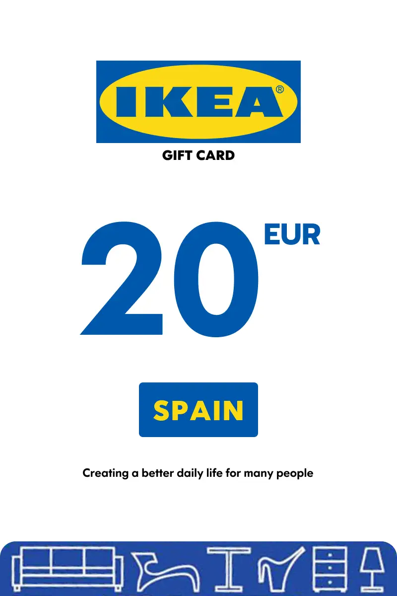 IKEA 20 EUR Gift Card (Spain) - Digital Key