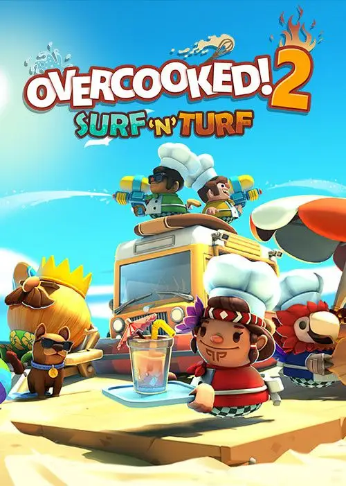 Overcooked! 2 - Surf 'n' Turf DLC (Global) (PC / Mac / Linux) - Steam - Digital Key