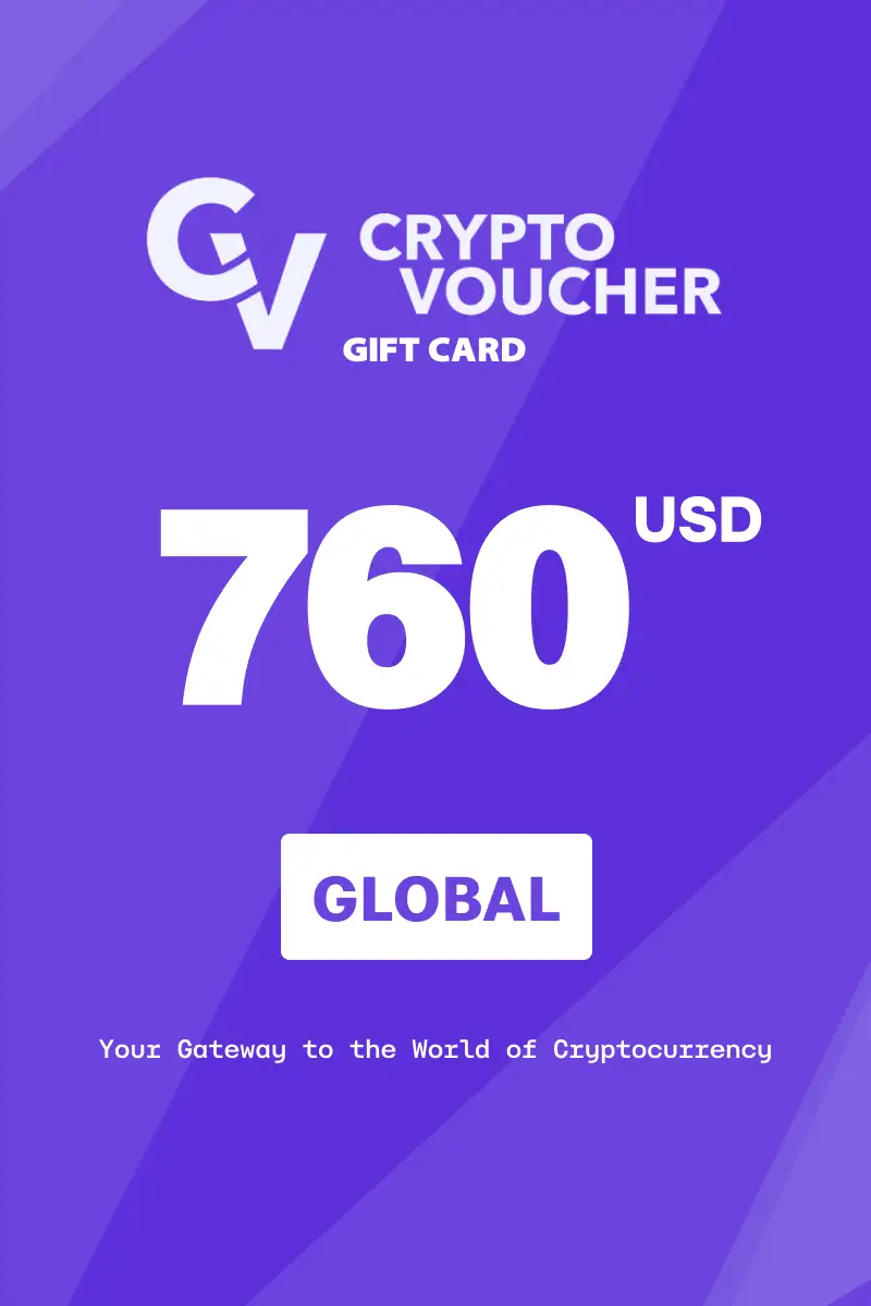 Crypto Voucher (LTC) 760 USD Gift Card (Global) - Digital Key