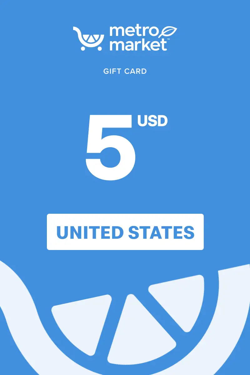 Metro Market 5 USD Gift Card (United States) - Digital Key