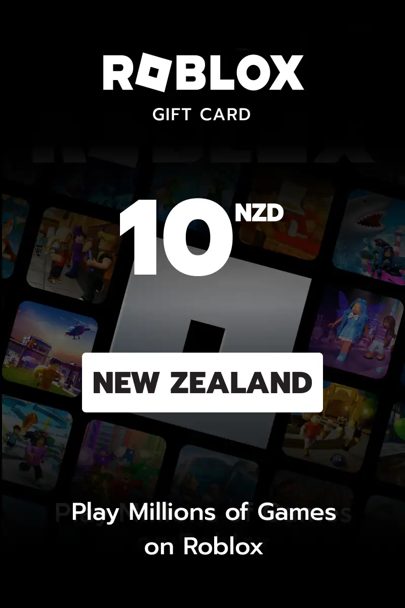 Roblox 10 NZD Gift Card (New Zealand) - Digital Key
