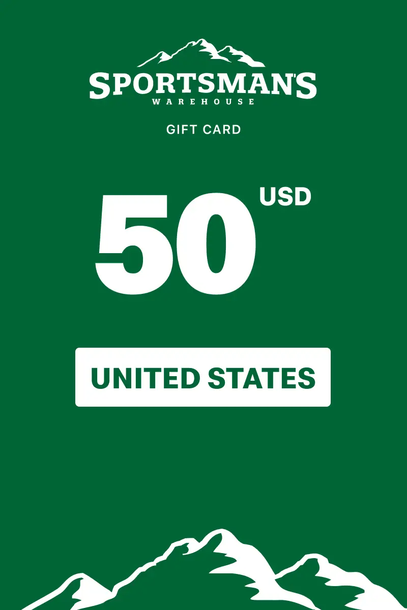 Sportsman's Warehouse 50 USD Gift Card (United States) - Digital Key