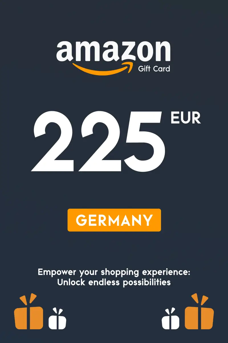 Amazon 225 EUR Gift Card (Germany) - Digital Key