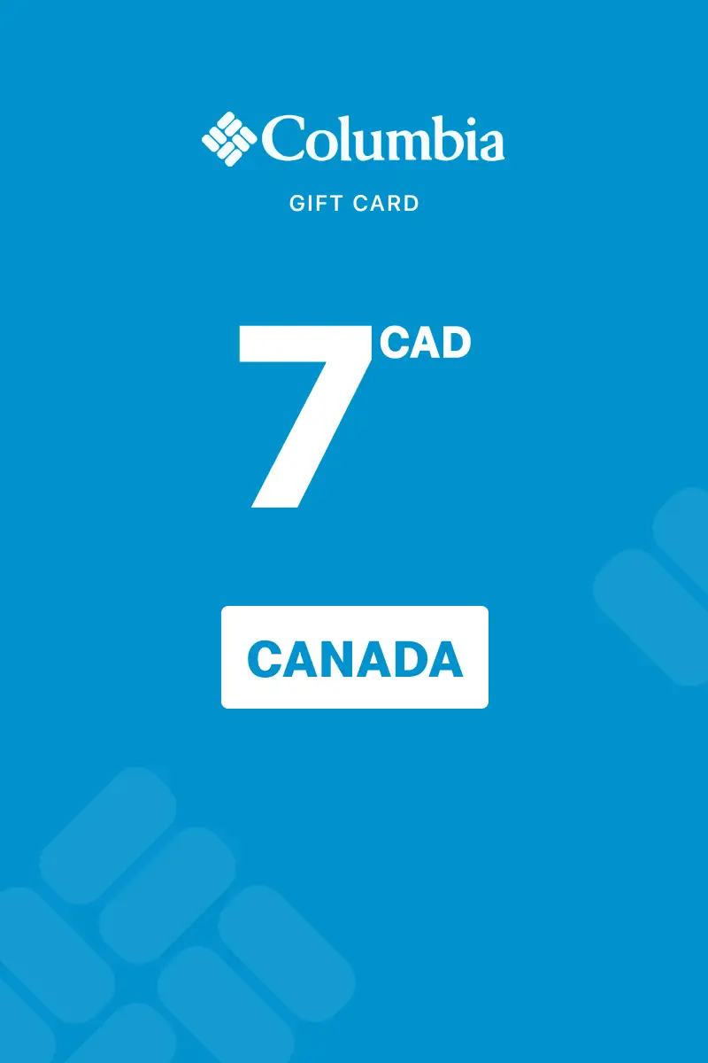 Columbia Sportswear 7 CAD Gift Card (Canada) - Digital Key
