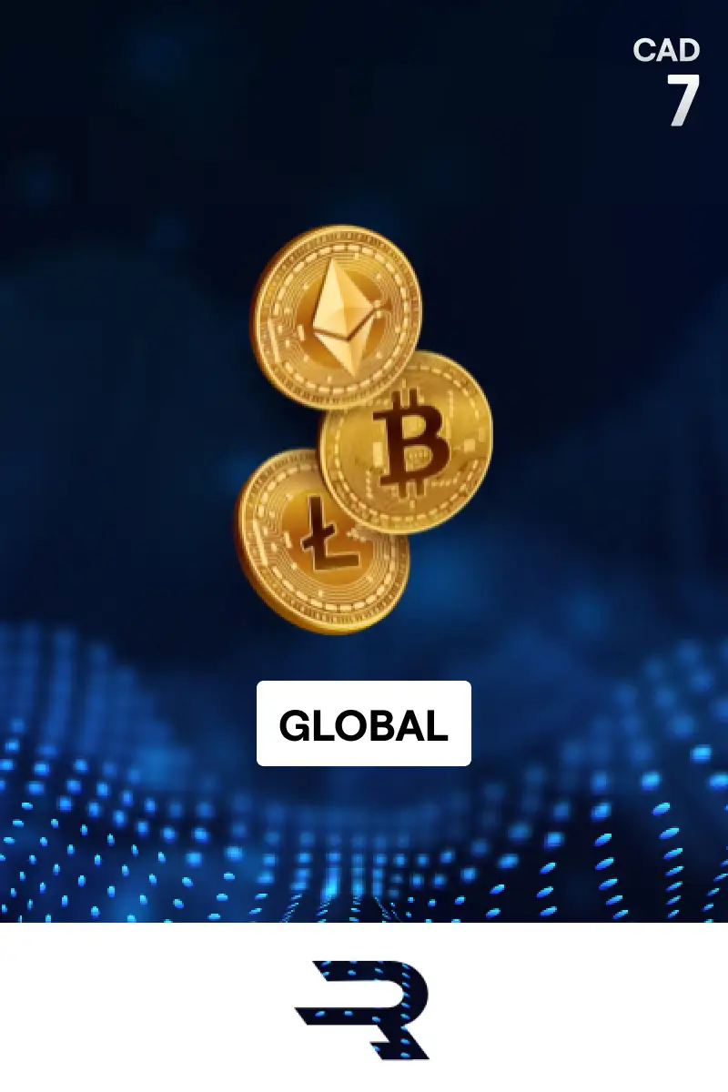 Rewarble Crypto 7 CAD Gift Card (Global) - Rewarble - Digital Key