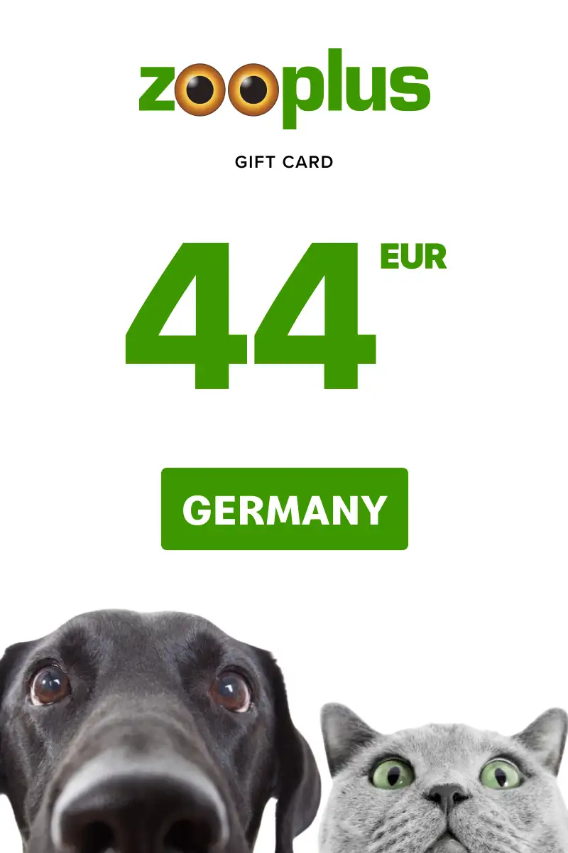 Zooplus 44 EUR Gift Card (Germany) - Digital Key