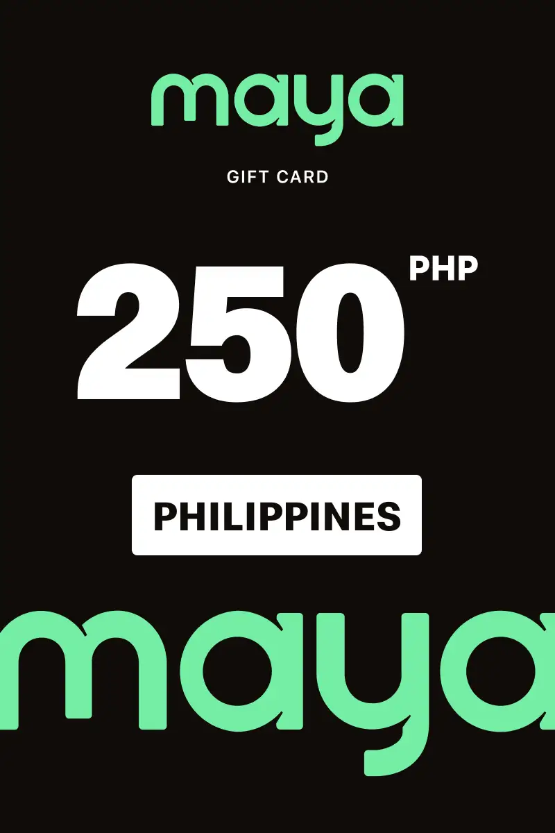Maya 250 PHP Gift Card (Philippines) - Digital Key