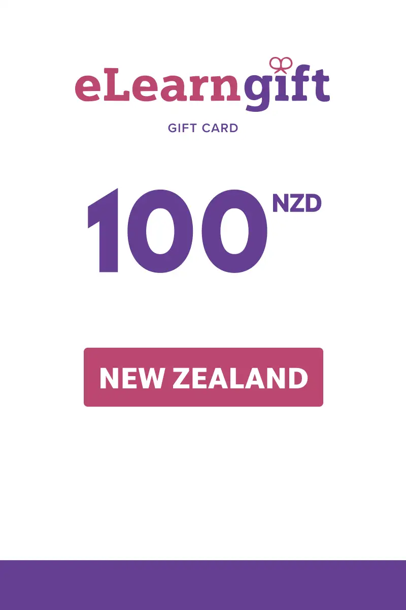 eLearnGift 100 NZD Gift Card (New Zealand) - Digital Key