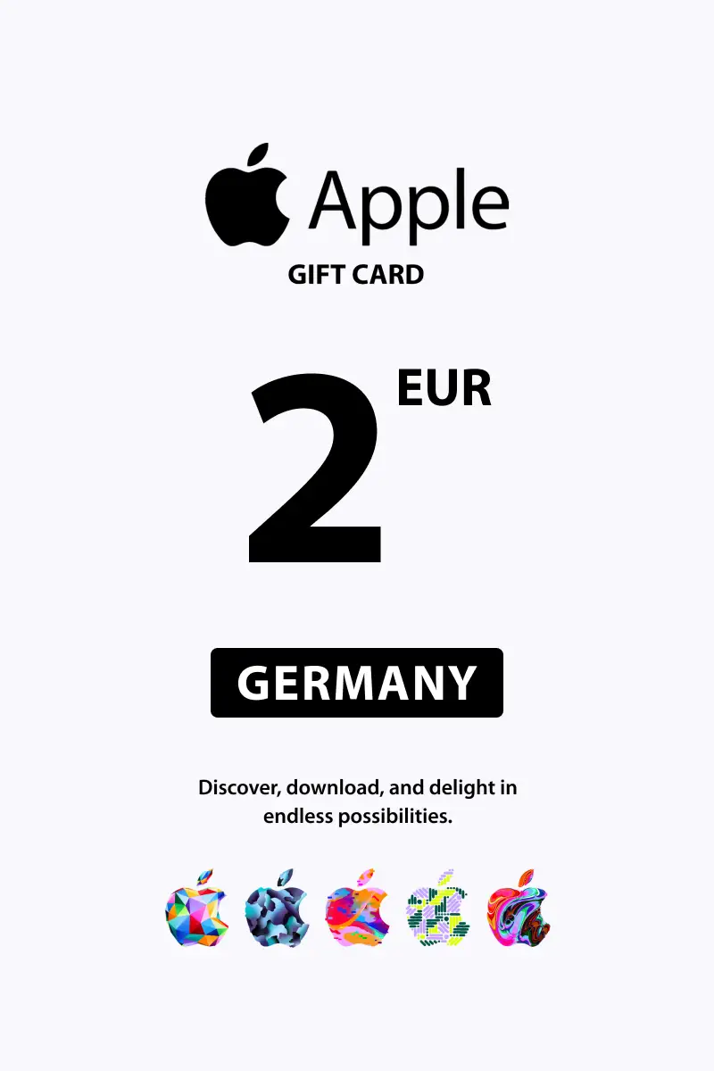 Apple 2 EUR Gift Card (Germany) - Digital Key