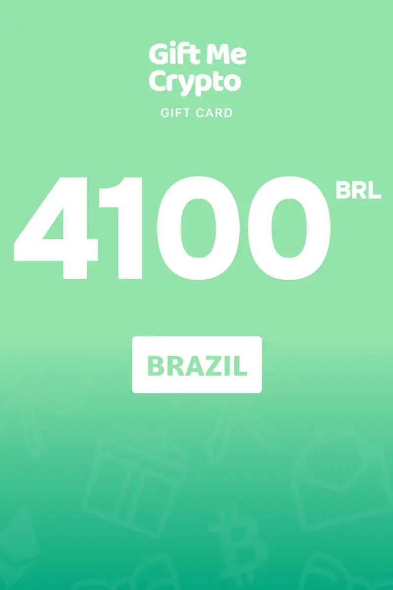 Gift Me Crypto 4100 BRL Gift Card (Brazil) - Digital Key
