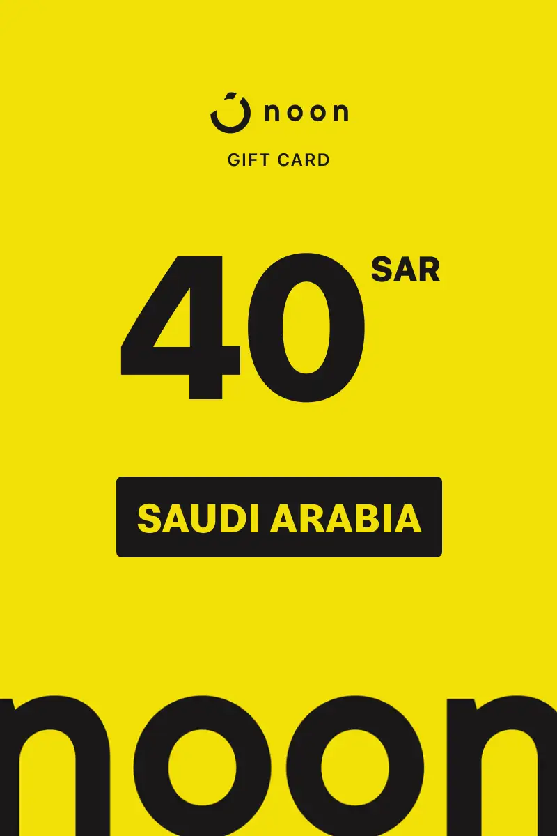 Noon 40 SAR Gift Card (Saudi Arabia) - Digital Key