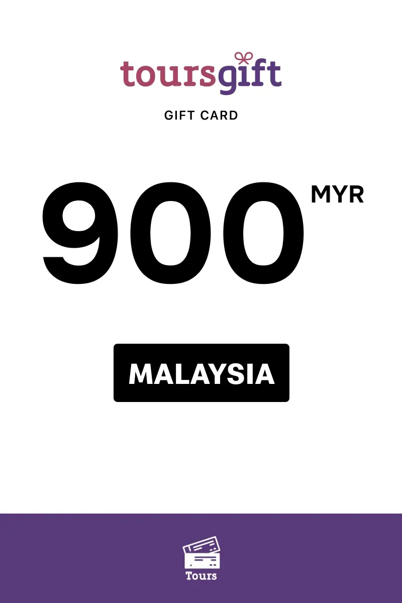 Tours Gift 900 MYR Gift Card (Malaysia) - Digital Key