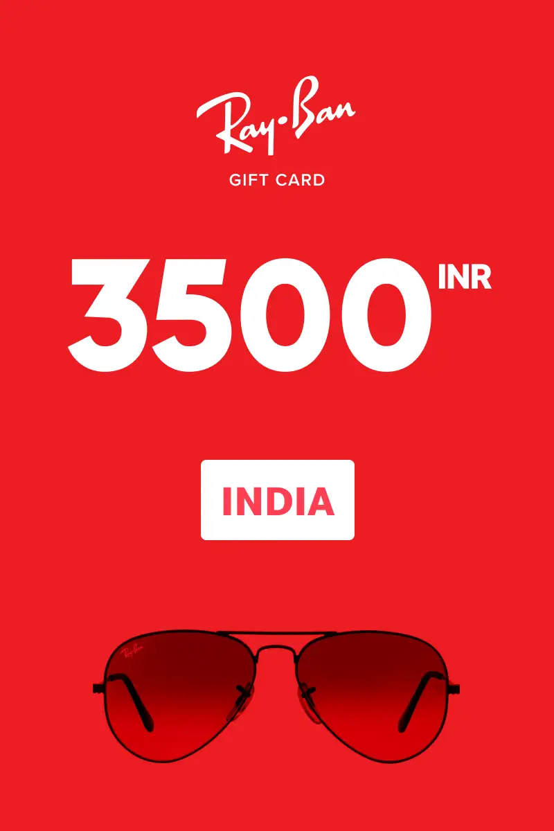 Ray-Ban 3500 INR Gift Card (India) - Digital Key