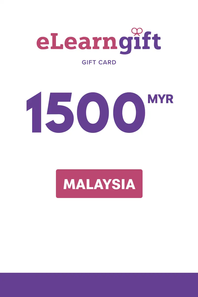 eLearn Gift 1500 MYR Gift Card (Malaysia) - Digital Key