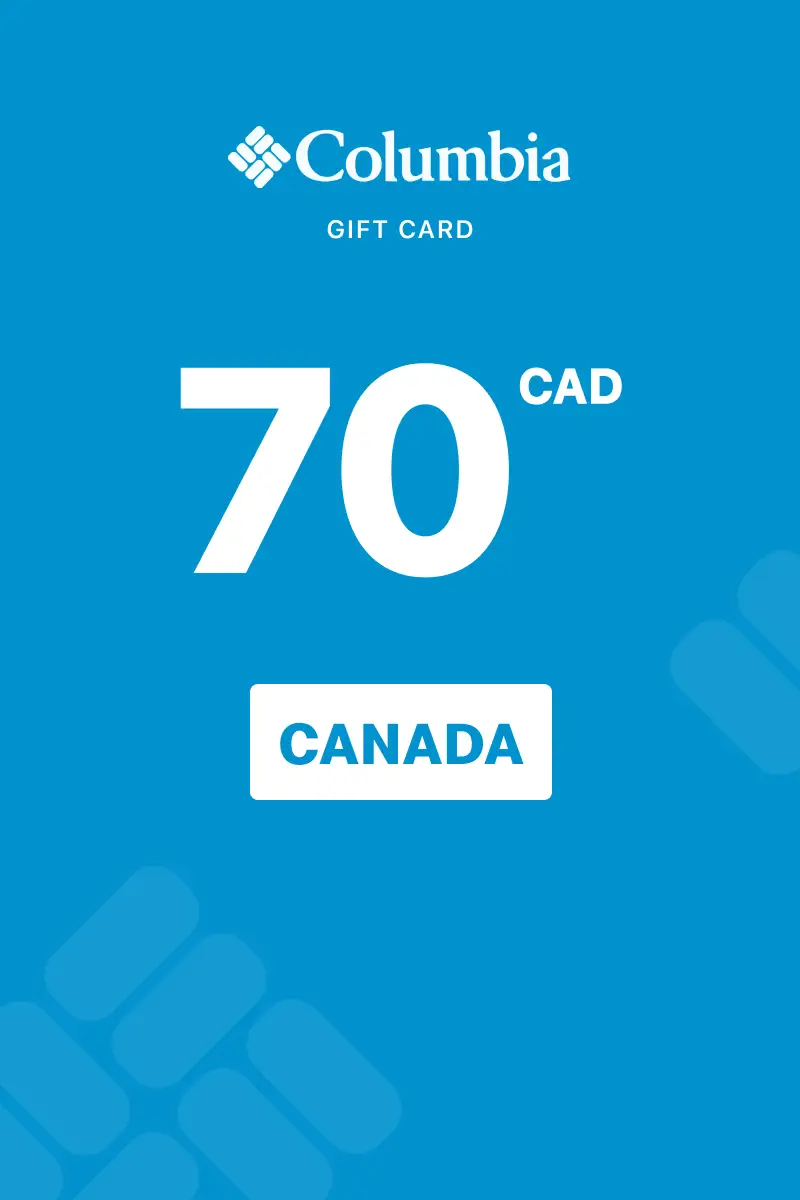 Columbia Sportswear 70 CAD Gift Card (Canada) - Digital Key