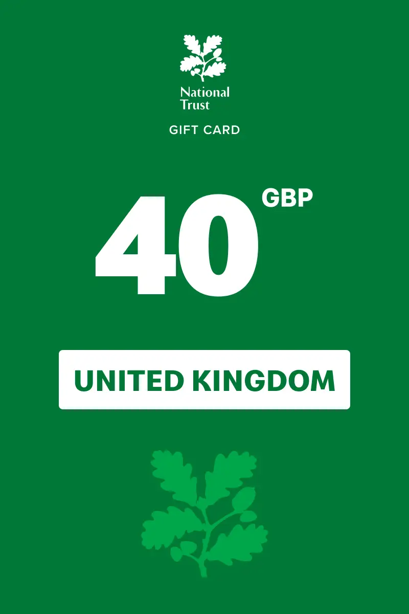 National Trust 40 GBP Gift Card (United Kingdom) - Digital Key