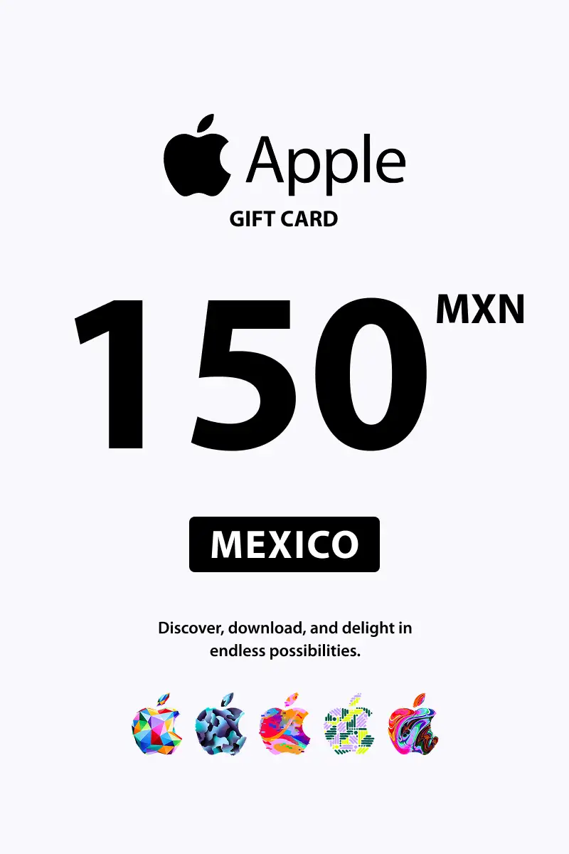Apple 150 MXN Gift Card (Mexico) - Digital Key