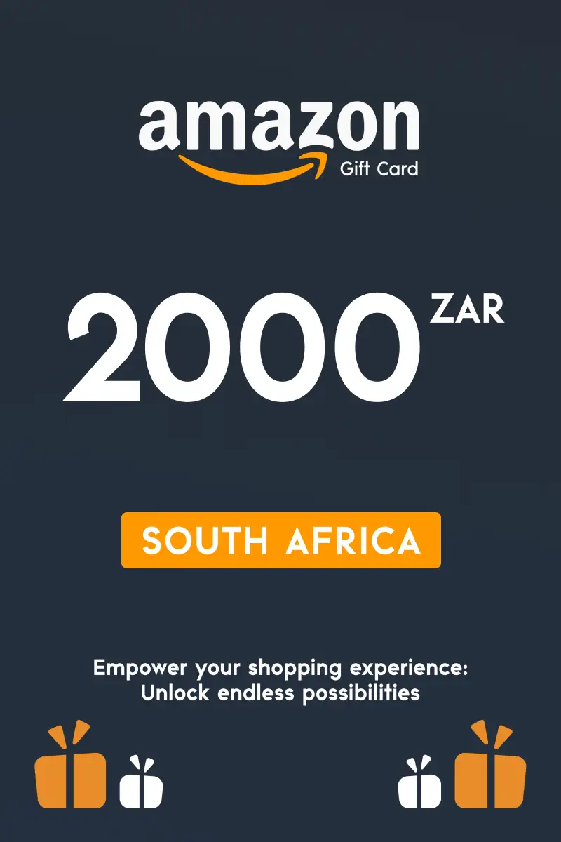 Amazon 2000 ZAR Gift Card (South Africa) - Digital Key