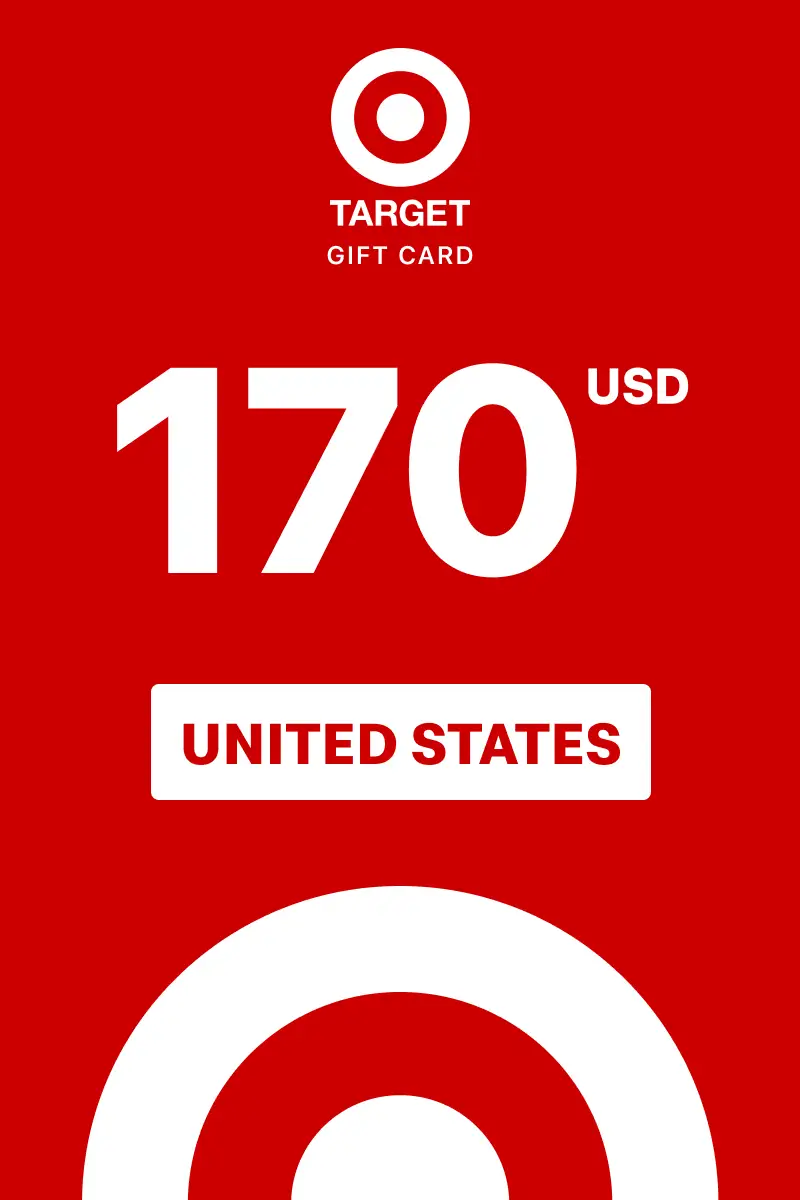 Target 170 USD Gift Card (United States) - Digital Key