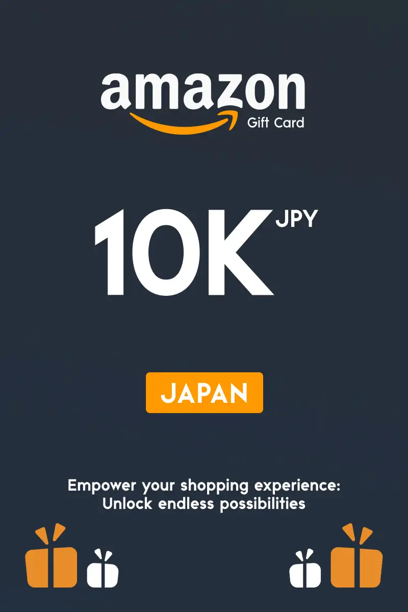 Amazon 10000 JPY Gift Card (Japan) - Digital Key