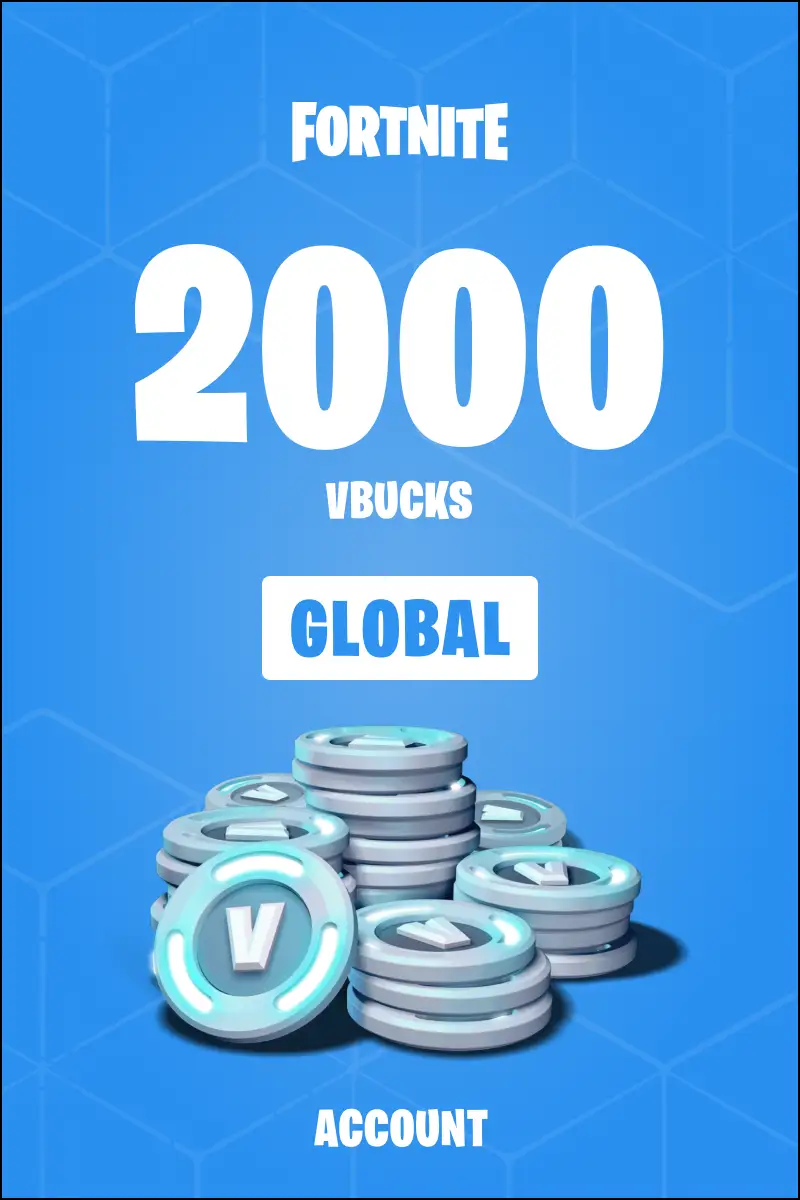 Fortnite 2000 V-Bucks Account (Global) (PSN, Xbox, PC, Mobile) - Fortnite Account