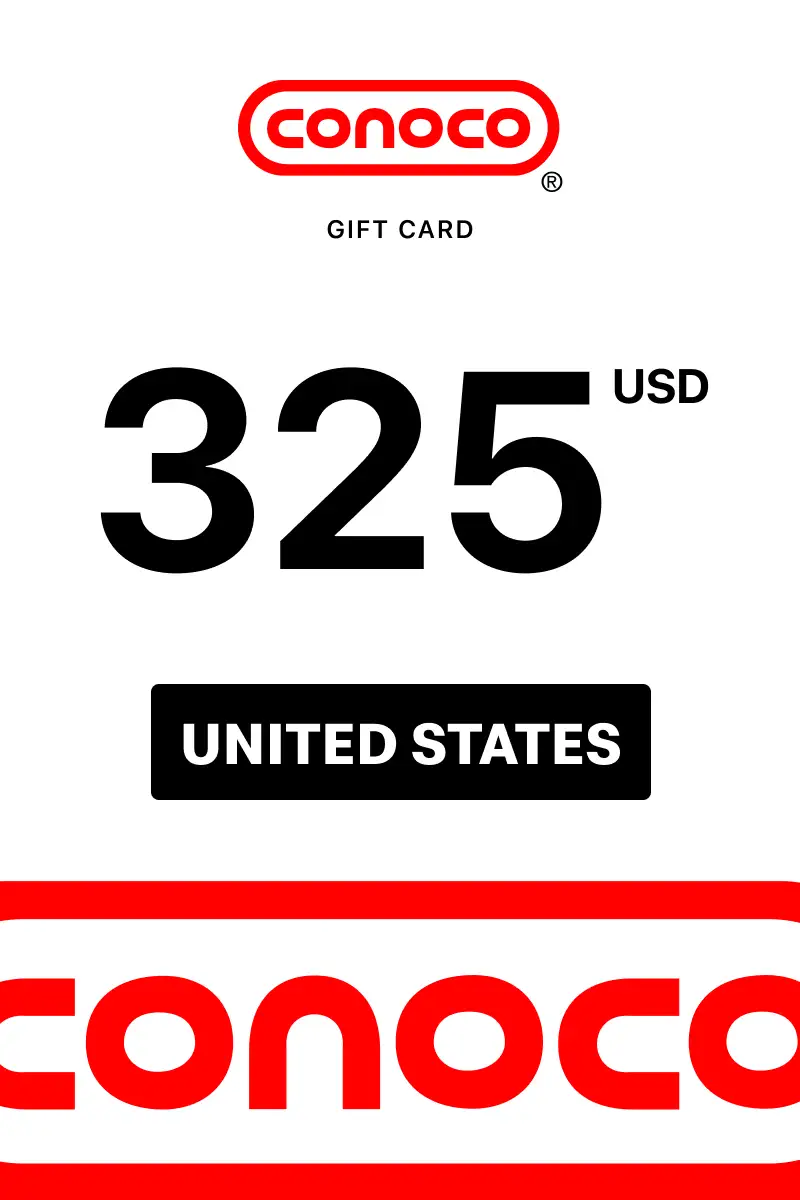 Conoco 325 USD Gift Card (United States) - Digital Key