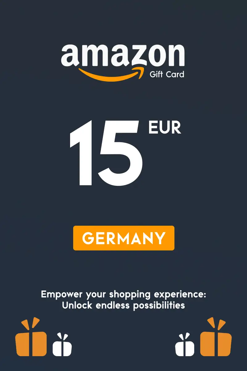 Amazon 15 EUR Gift Card (Germany) - Digital Key