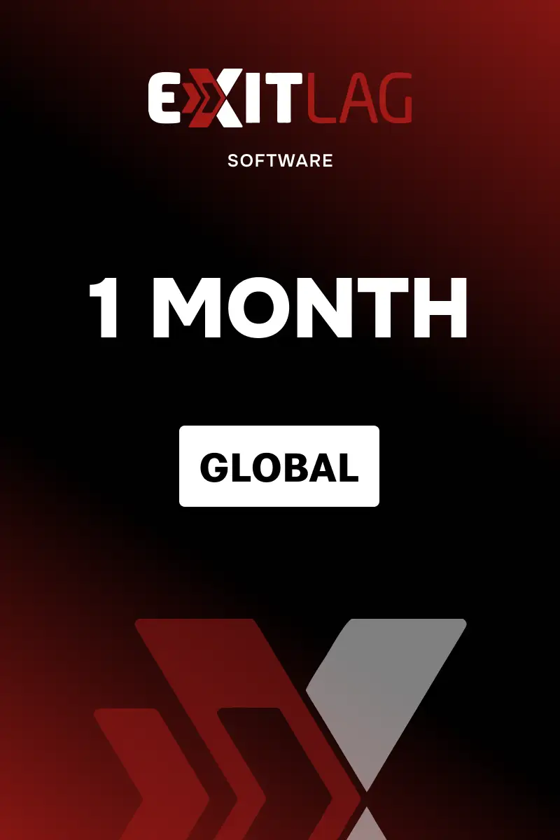 ExitLag 1 Month Software License (Global) - Digital Key