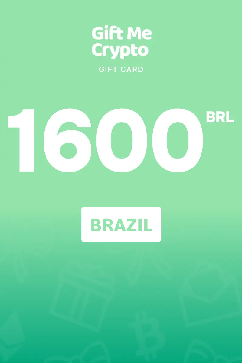 Gift Me Crypto 1600 BRL Gift Card (Brazil) - Digital Key