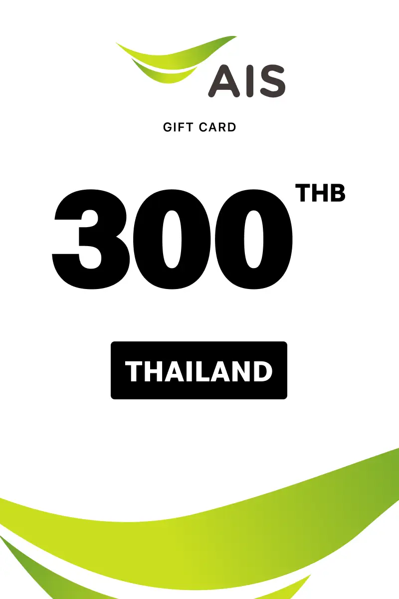 AIS 300 THB Gift Card (Thailand) - Digital Key