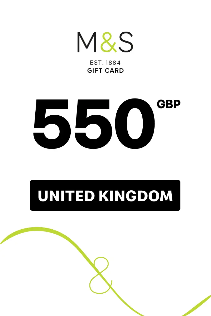 Marks and Spencer 550 GBP Gift Card (United Kingdom) - Digital Key