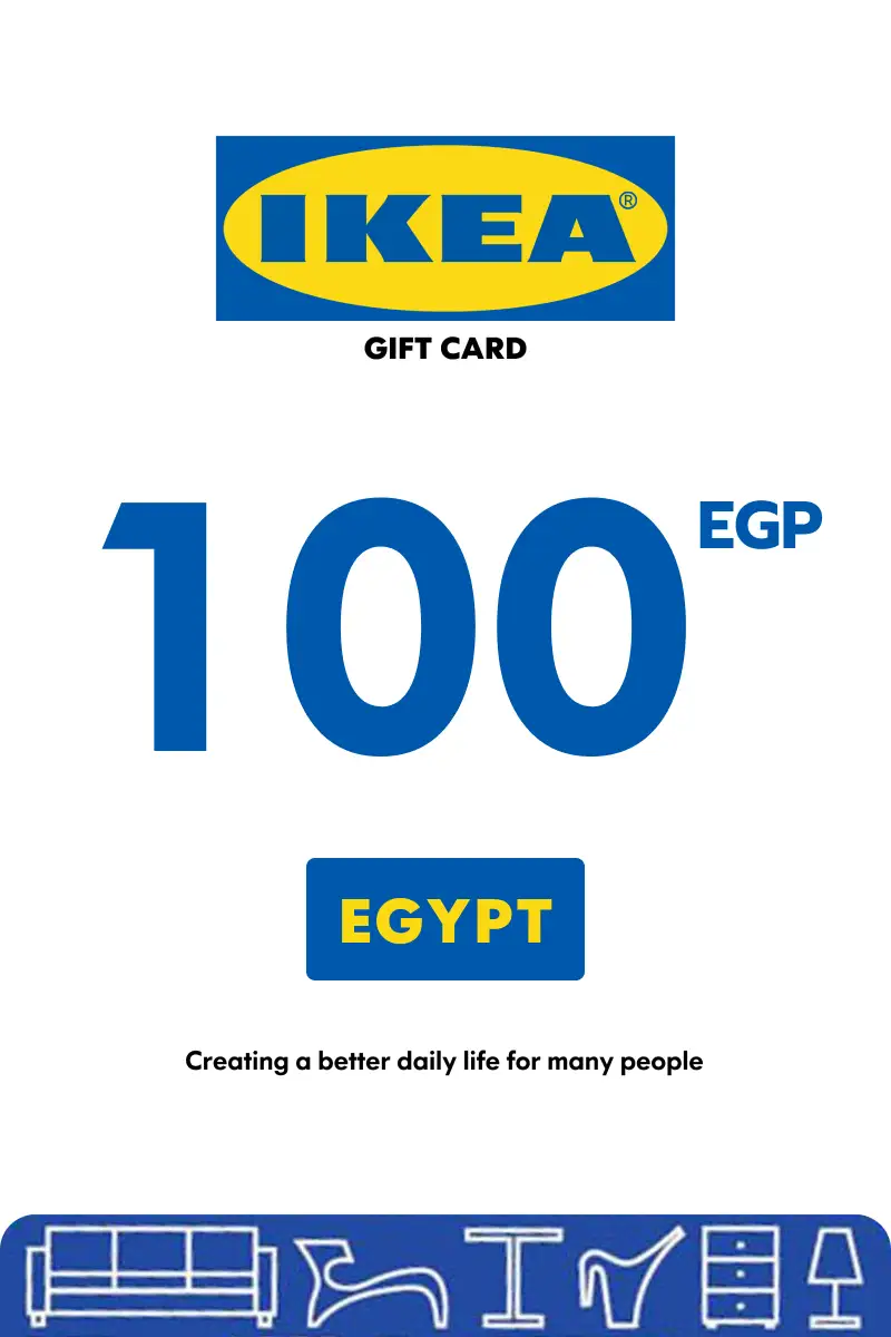 IKEA 100 EGP Gift Card (Egypt) - Digital Key