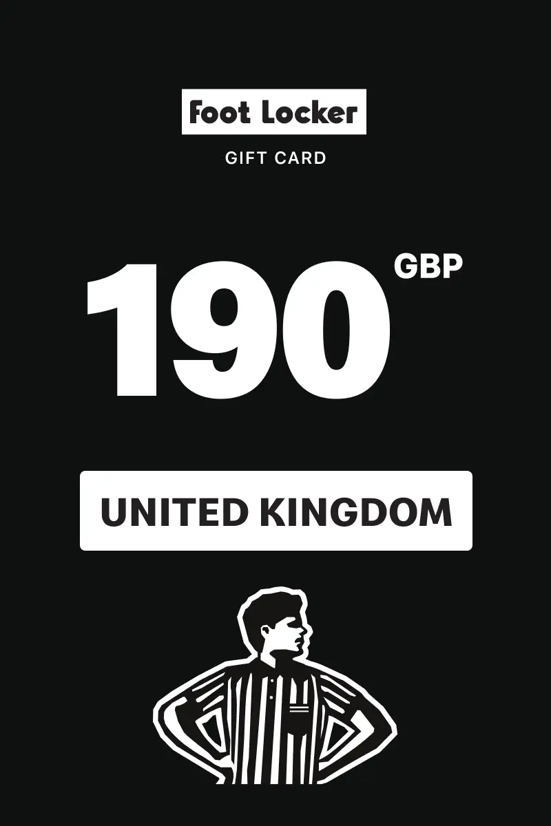 Foot Locker 190 GBP Gift Card (United Kingdom) - Digital Key afbeelding 1