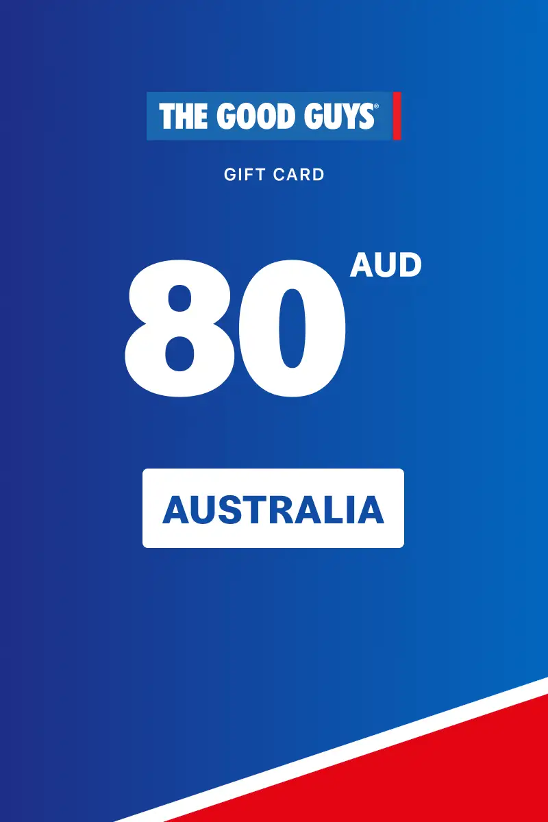 The Good Guys 80 AUD Gift Card (Australia) - Digital Key