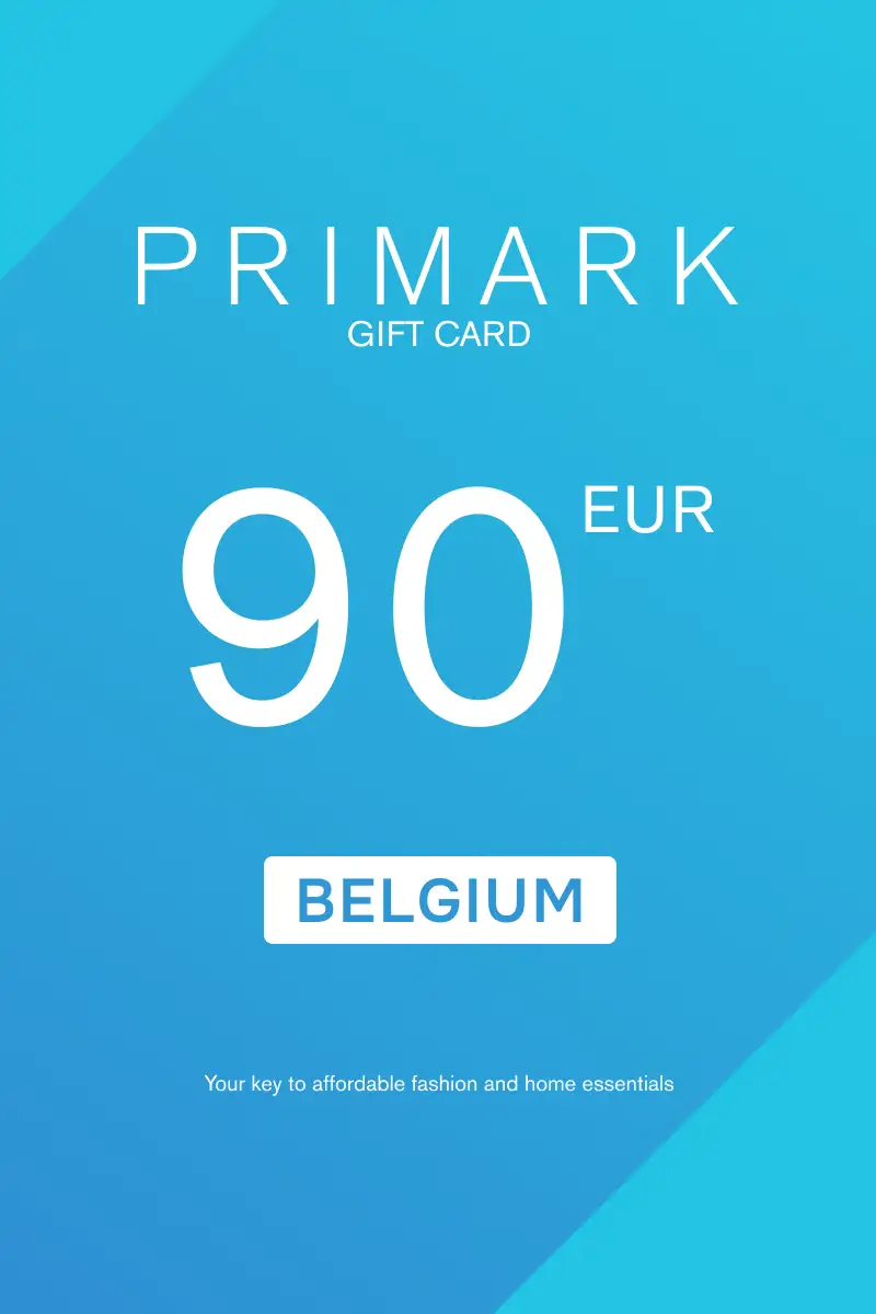 Primark 90 EUR Gift Card (Belgium) - Digital Key