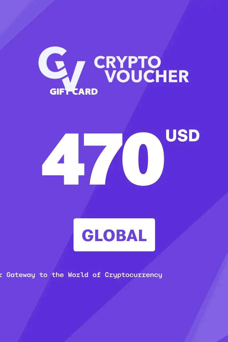 Crypto Voucher (SOLANA) 470 USD Gift Card (Global) - Digital Key