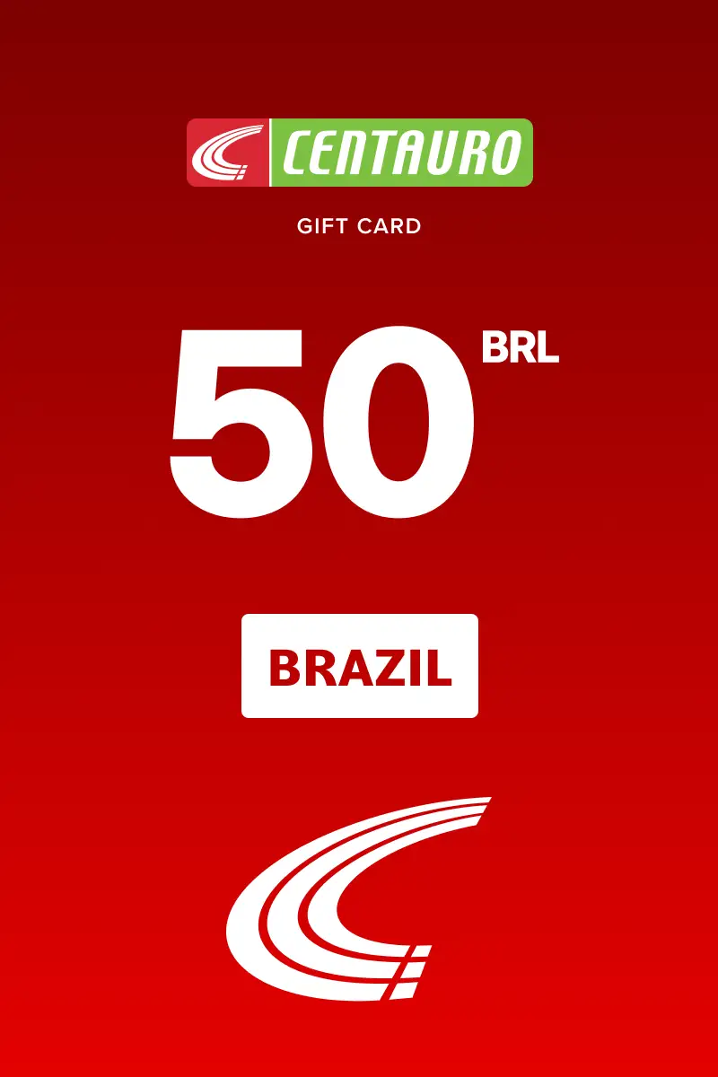 Centauro 50 BRL Gift Card (Brazil) - Digital Key