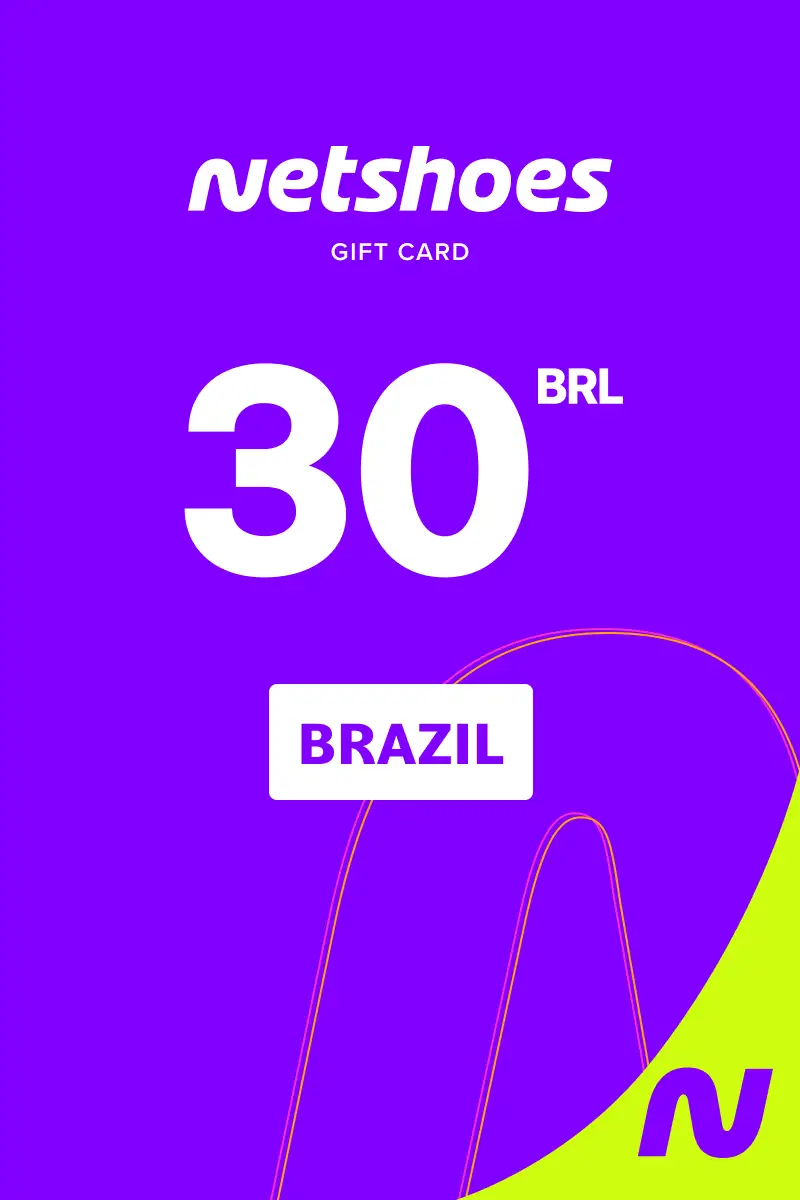 Netshoes 30 BRL Gift Card (Brazil) - Digital Key