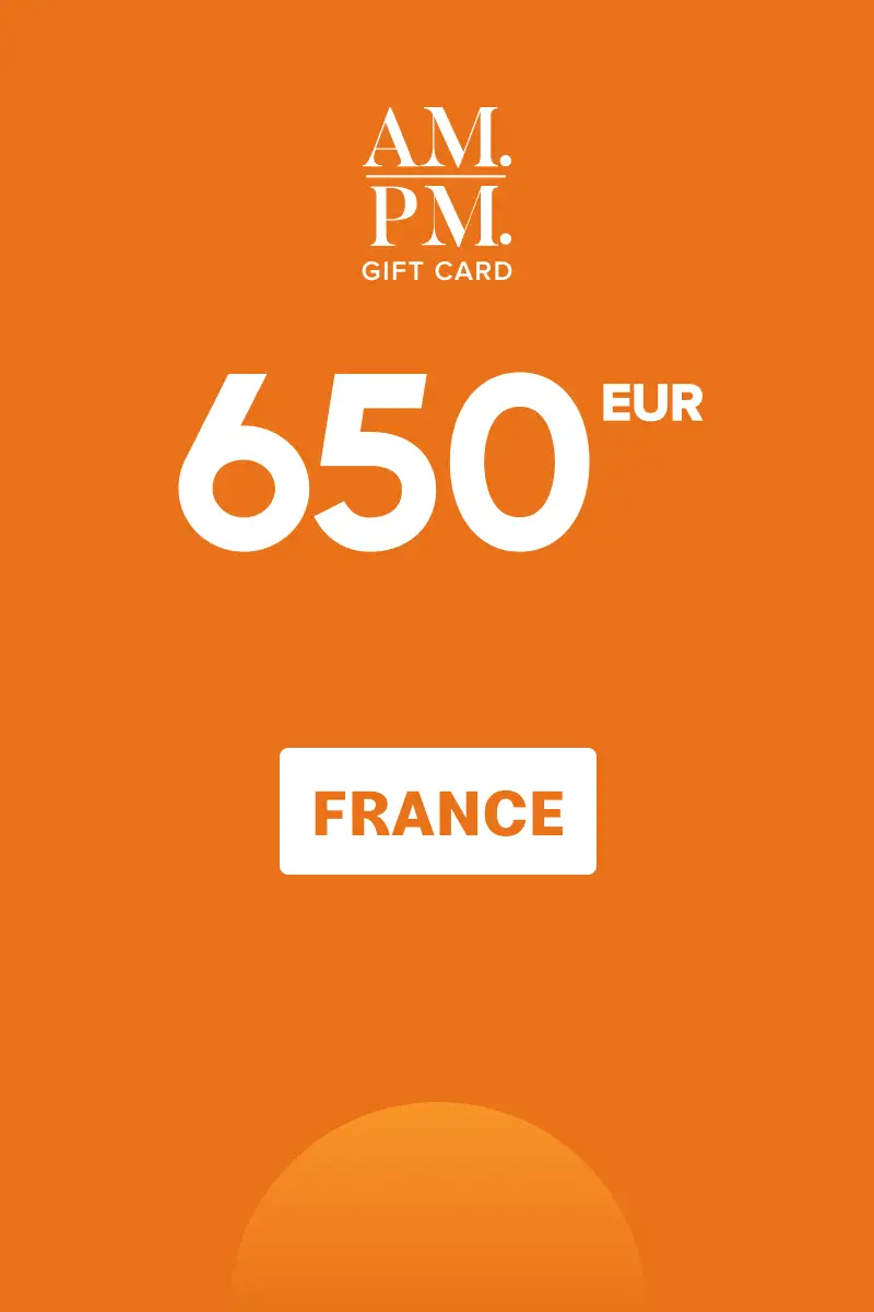 AMPM 650 EUR Gift Card (France) - Digital Key