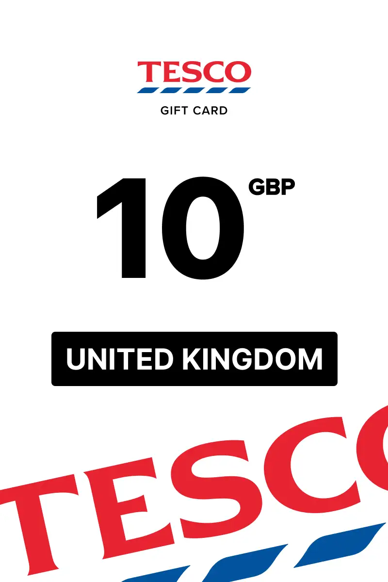 Buy Tesco 10 GBP Gift Card (United Kingdom) Digital Key
