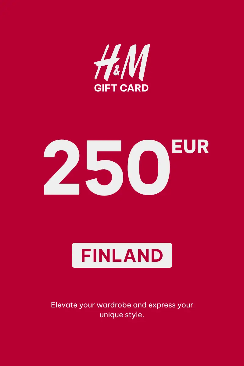 HandM 250 EUR Gift Card (Finland) - Digital Key