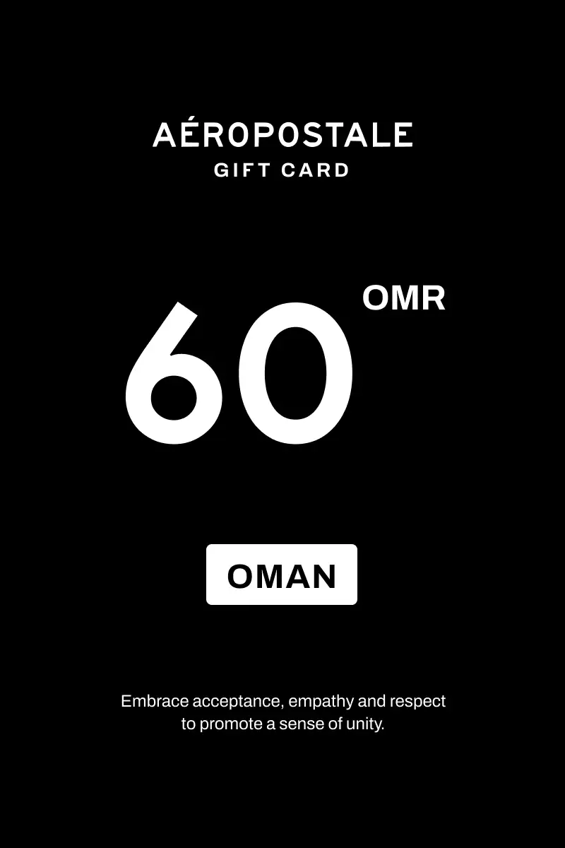 Aeropostale 60 OMR Gift Card (Oman) - Digital Key