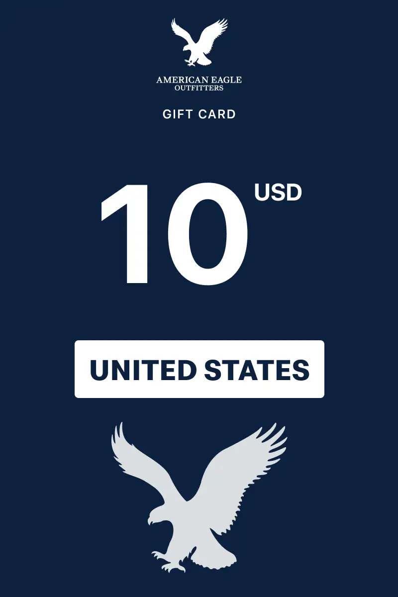 American Eagle Outfitters 10 USD Gift Card (United States) - Digital Key