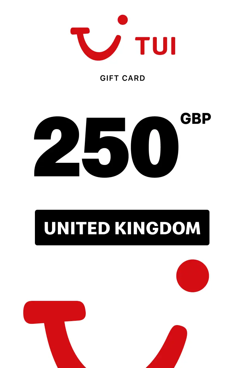 TUI Travel 250 GBP Gift Card (United Kingdom) - Digital Key